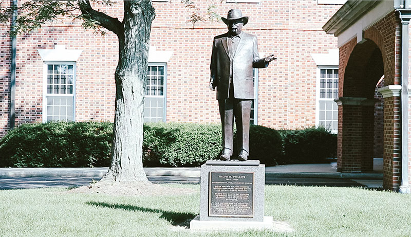 Ralph Phillips Memorial at Kehoe Center